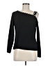 Unbranded 100% Polyester Black Long Sleeve Blouse Size M - photo 1