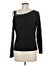 Unbranded 100% Polyester Black Long Sleeve Blouse Size M - photo 2