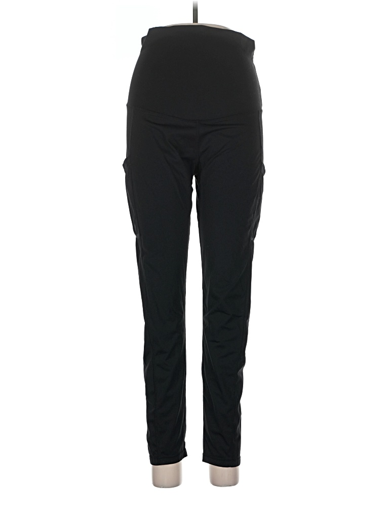 Pre-owned Quince Leggings In Black