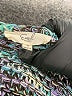 Easel 100% Acrylic Tweed Teal Pullover Sweater Size S - photo 7
