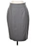 Ann Taylor Solid Gray Wool Skirt Size 4 - photo 1
