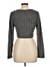 Shein Curve Metallic Gray Cardigan Size 12 Plus (0) - photo 2
