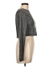 Shein Curve Metallic Gray Cardigan Size 12 Plus (0) - photo 4