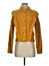 Central Park West 100% Polyester Yellow Cardigan Size S - photo 1