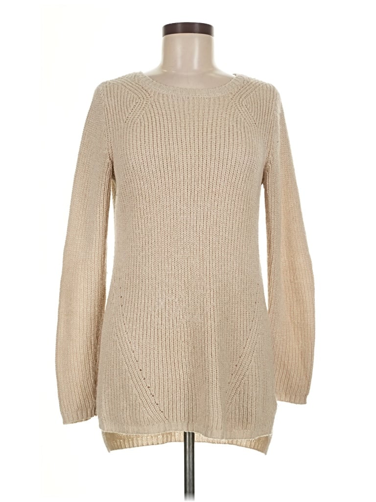 Pre-owned Merona Pullover Sweater In Tan