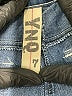 YNQ Chevron-herringbone Blue Jeans Size 7 - photo 3