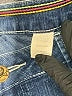 YNQ Chevron-herringbone Blue Jeans Size 7 - photo 4