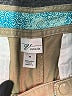 Venezia 100% Cotton Solid Tan Khaki Shorts Size 16 - photo 3