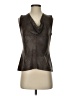 Velvet Gray Sleeveless Blouse Size S - photo 1
