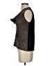 Velvet Gray Sleeveless Blouse Size S - photo 5