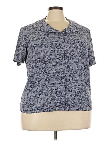 Norton McNaughton Short Sleeve Blouse (view 1)