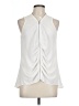 Trouve Ivory Sleeveless Blouse Size L - photo 1