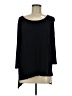 BCBGMAXAZRIA Black 3/4 Sleeve Top Size M (estimated) - photo 1