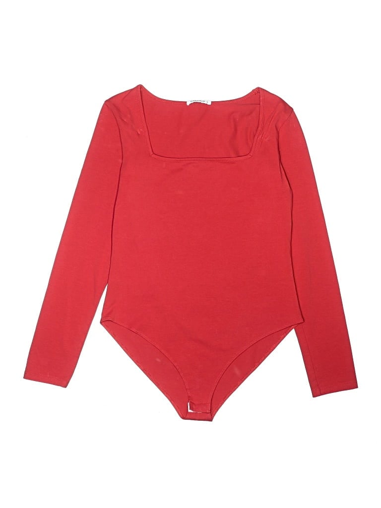 Pre-owned Mangopop Collection Bodysuit In Red