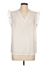 On 34th 100% Polyester Ivory Sleeveless Blouse Size L - photo 1