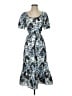Senlis 100% Polyester Blue Casual Dress Size XS - photo 1