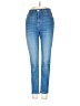 Topshop Hearts Blue Jeans Size 25 waist - photo 1