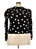 Shein Curve Polka Dots Black Long Sleeve Top Size 3X - photo 1