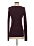 Ann Taylor LOFT 100% Cotton Burgundy Pullover Sweater Size XS - photo 2