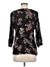 Maurices 100% Rayon Black 3/4 Sleeve Blouse Size M - photo 2