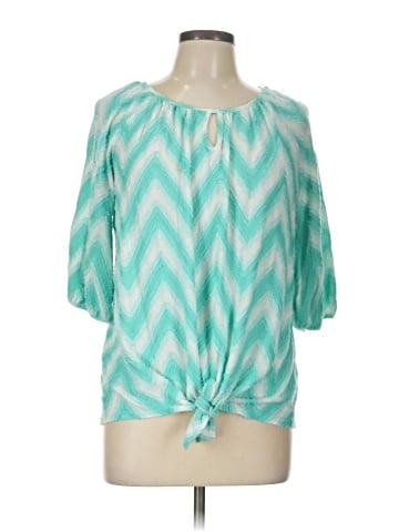 Rain 3/4 Sleeve Blouse (view 1)