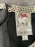 Yoana Baraschi Houndstooth Gray Cocktail Dress Size 4 - photo 7