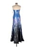 Rene Ruiz 100% Polyester Blue Cocktail Dress Size 6 - photo 2