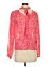 Nicole Miller 100% Polyester Pink Long Sleeve Blouse Size S - photo 1