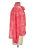 Nicole Miller 100% Polyester Pink Long Sleeve Blouse Size S - photo 4