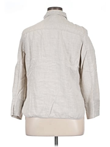 Valerie Stevens 3/4 Sleeve Button-Down Shirt (view 2)