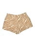 A New Day Animal Print Tan Shorts Size S - photo 2