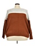 Vince Camuto Color Block Brown Pullover Sweater Size 3X - photo 1