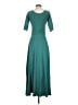 Assorted Brands Teal Casual Dress Size S - photo 2