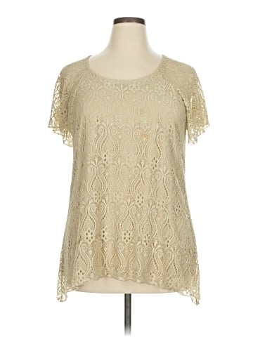 Brittany Black Short Sleeve Blouse (view 1)