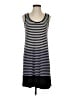 Soma Stripes Black Casual Dress Size XS - photo 1