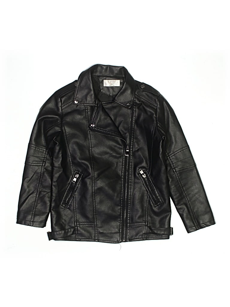 Pre-owned Assorted Brands Kids' Jacket In Black