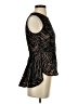 BCBGMAXAZRIA 100% Nylon Brown Sleeveless Blouse Size XXS - photo 4