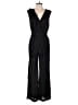wonderly Solid Black Jumpsuit Size M - photo 1