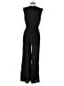 wonderly Solid Black Jumpsuit Size M - photo 2