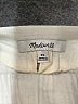 Madewell 100% Cotton Solid Ivory Shorts Size XS - photo 3