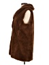 Echo 100% Polyester Brown Faux Fur Vest Size M - photo 5