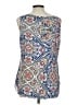 Unbranded Blue Sleeveless Blouse Size L (estimated) - photo 2