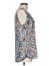 Unbranded Blue Sleeveless Blouse Size L (estimated) - photo 4