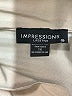 Impressions 100% Polyester Tan Short Sleeve Blouse Size 1X - photo 7
