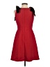 Gal Meets Glam Color Block Red Cocktail Dress Size 2 - photo 2