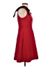 Gal Meets Glam Color Block Red Cocktail Dress Size 2 - photo 4