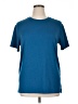 all in motion Solid Blue Active T-Shirt Size L - photo 1