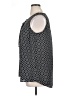 Terra & Sky 100% Polyester Black Sleeveless Blouse Size 0X - photo 5