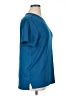 all in motion Solid Blue Active T-Shirt Size L - photo 4