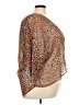 Unbranded 100% Polyester Orange Brown Kimono Size XXL - photo 4